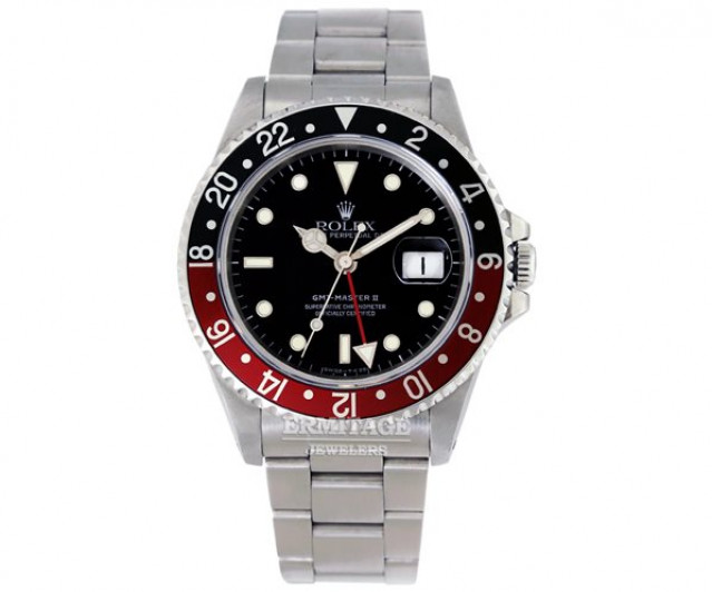 Rolex GMT-Master II 16710 Black & Red Coke Style 1994